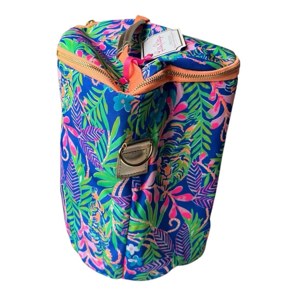 NEW Lilly Pulitzer Insulated Beach Cooler Bag How You Like Me Prowl Tropical